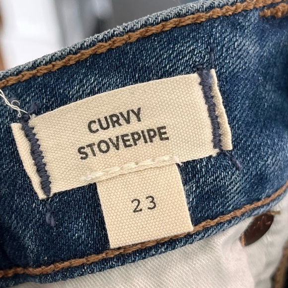 MADEWELL| CURVY STOVEPIPE HIGH RISE JEANS - Picture 7 of 10
